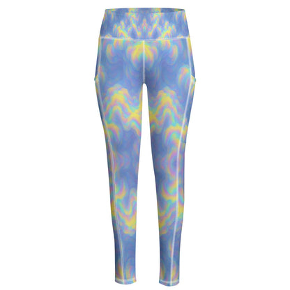 Women's Yoga Leggings With Side Pockets|210GSM