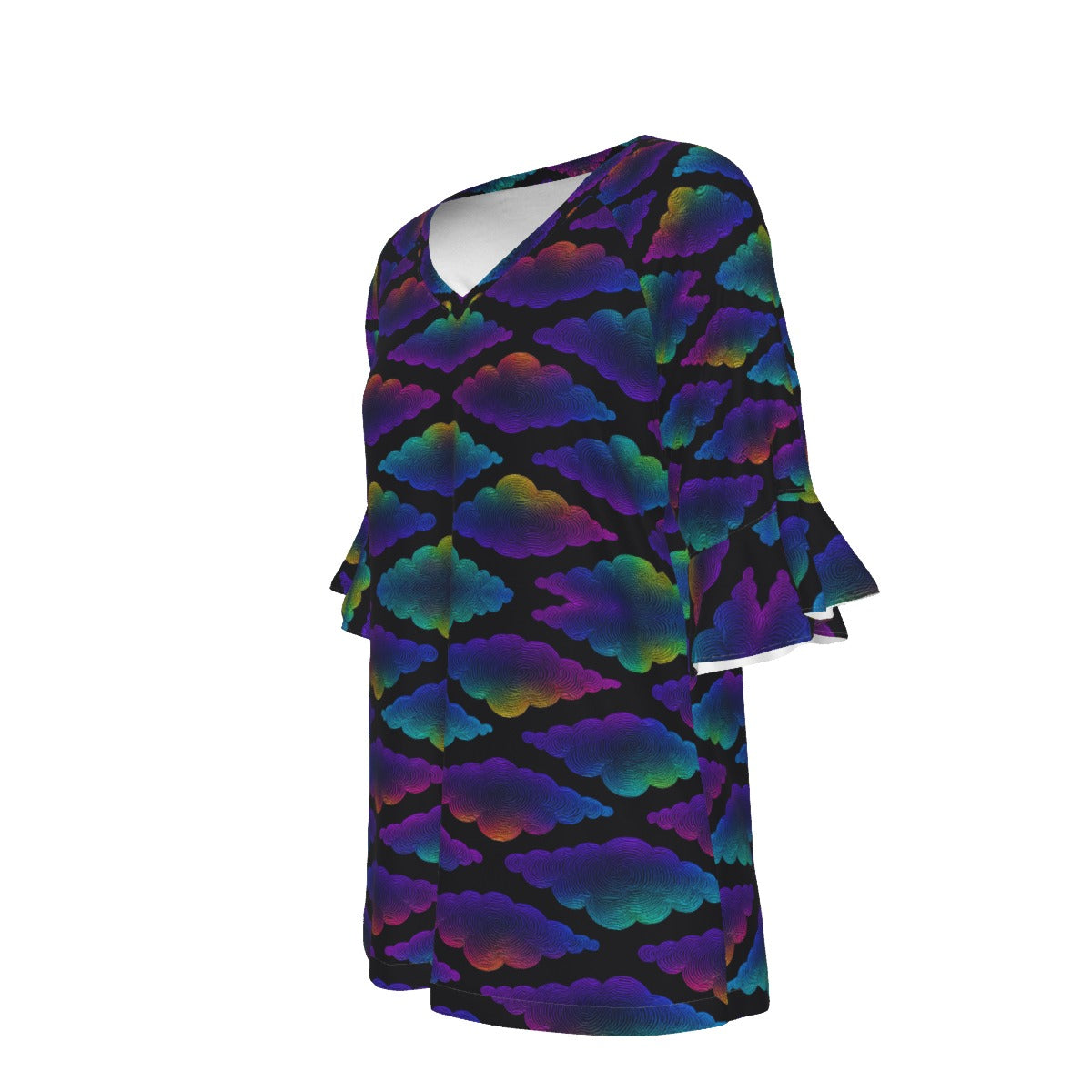 Women's T-shirt With Bell Sleeve