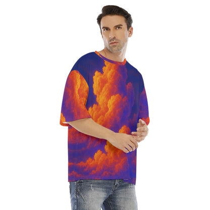 Men's Drop Shoulder T-shirt With Short Sleeve