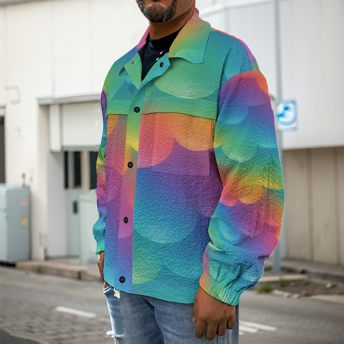 Men's Casual Lapel Jacket