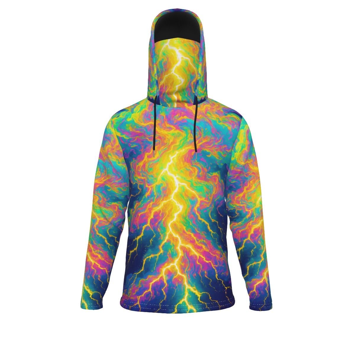 Men's Pullover Hoodie With Mask - view 1
