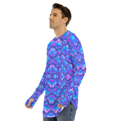 Men's Fingerless Long Sleeve T-shirt
