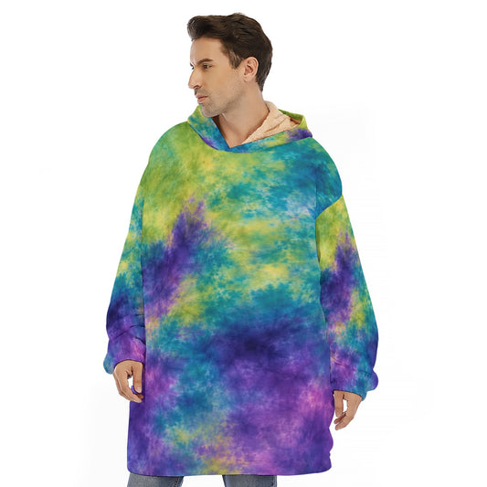 Unisex Sherpa-Fleece Hoodie Blanket - view 1