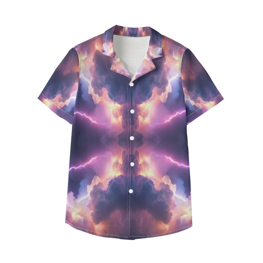 Unisex Kid's Hawaiian Vacation Shirt | 115GSM Cotton poplin