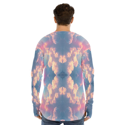 Men's Fingerless Long Sleeve T-shirt