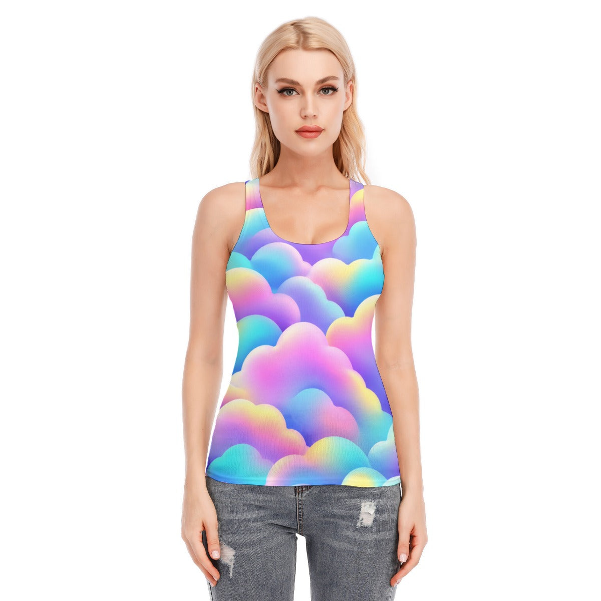 Women's Racer Vest | 190GSM Cotton
