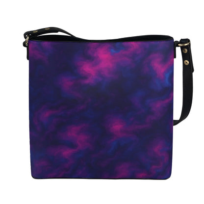 Unisex Minimalist Square Crossbody Bucket Bag