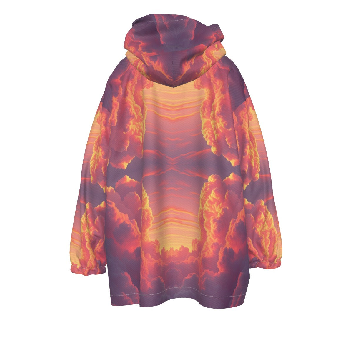 Unisex Kid's Sherpa Fleece Hoodie Blanket