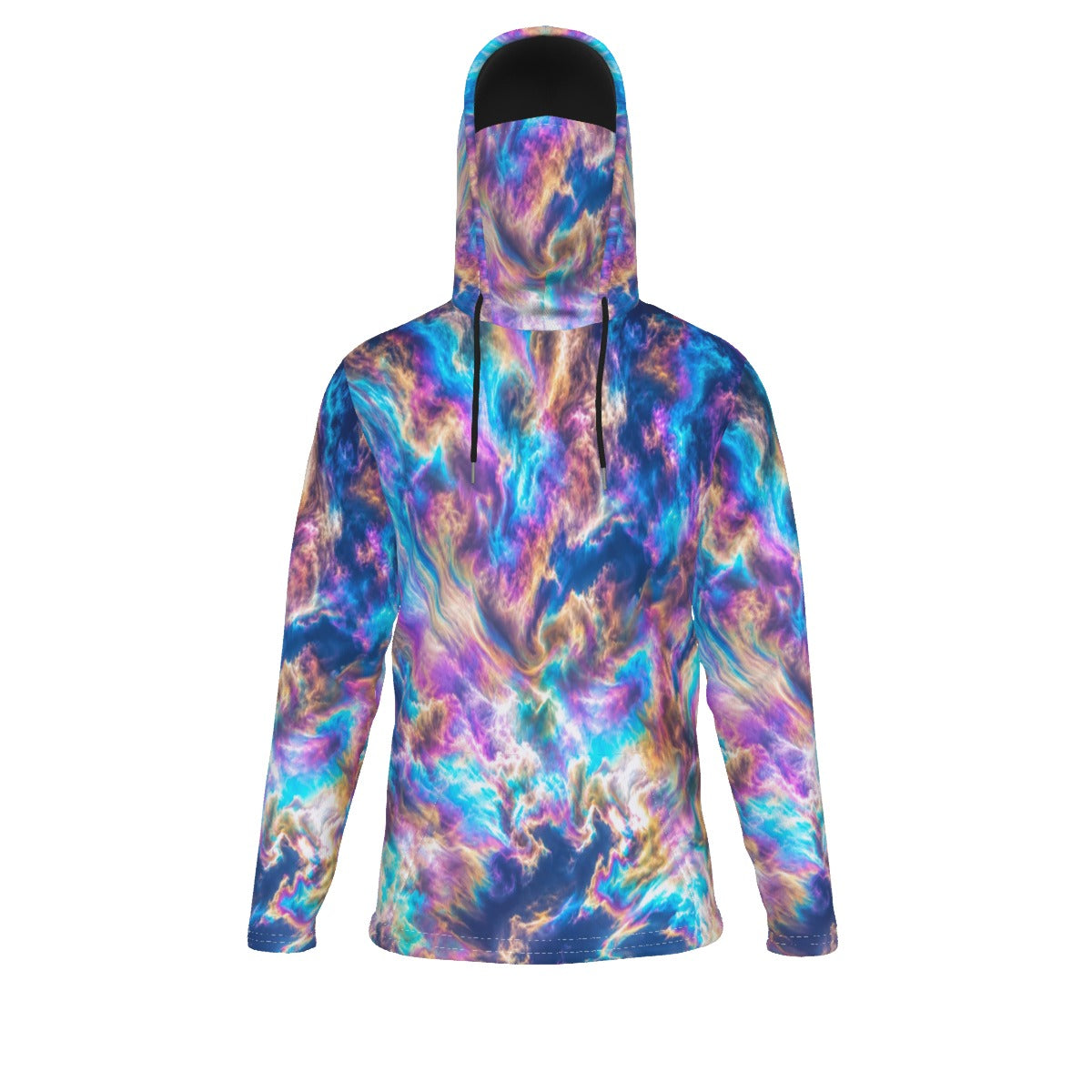 Men's Pullover Hoodie With Mask - view 1