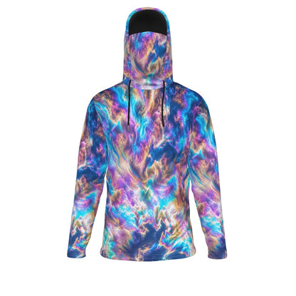 Men's Pullover Hoodie With Mask - view 1