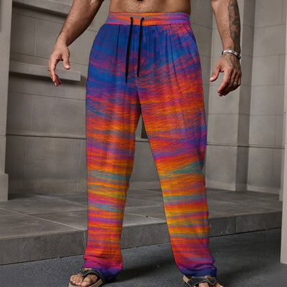 Men's Loose Casual Pants With Pocket