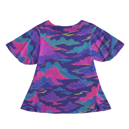 Women's Round Neck T-shirt With Short Sleeve