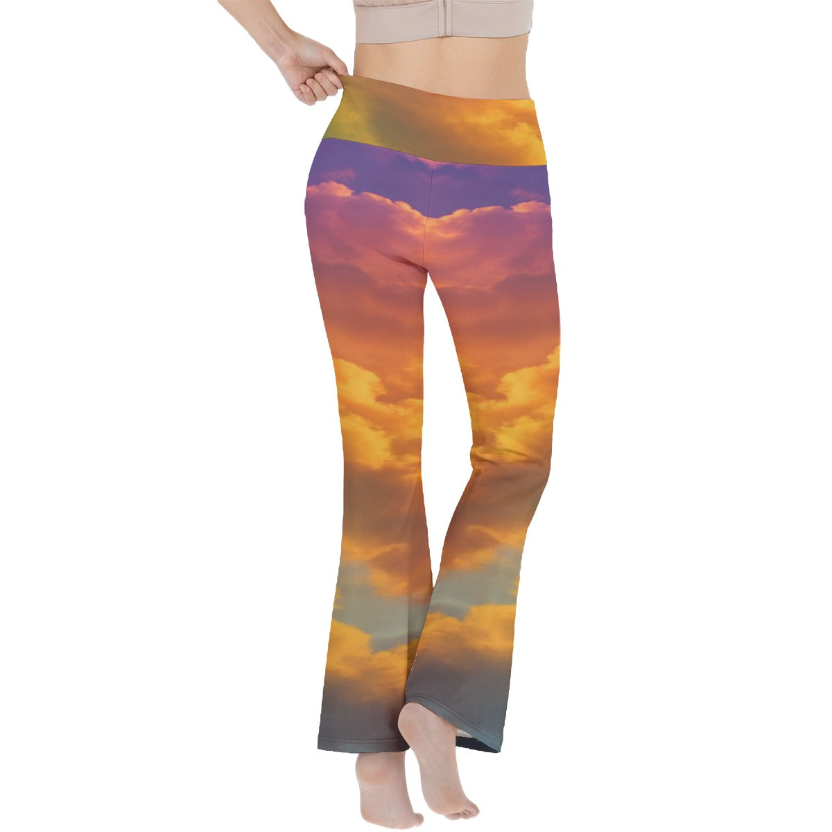 Women's Reversible High-Waisted Yoga Pants