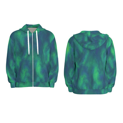 Unisex Zip Hooded Sweatshirt