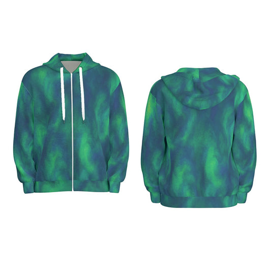 Unisex Zip Hooded Sweatshirt