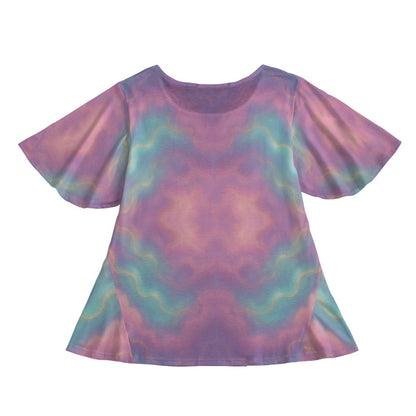 Women's Round Neck T-shirt With Short Sleeve