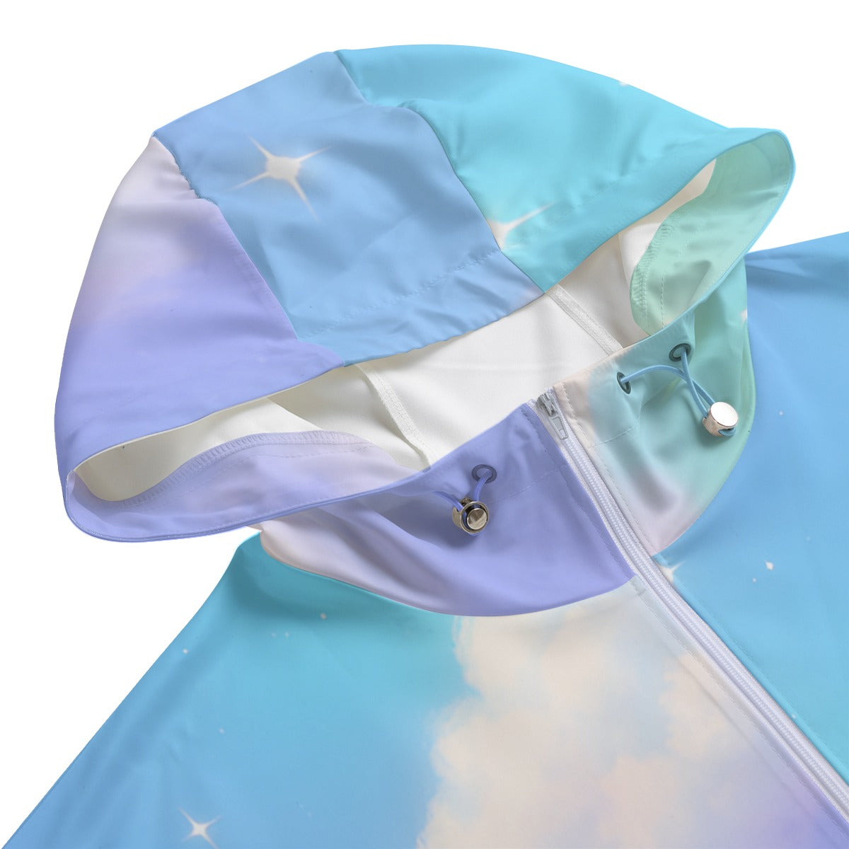 Unisex Pullover Jacket With Zipper Closure