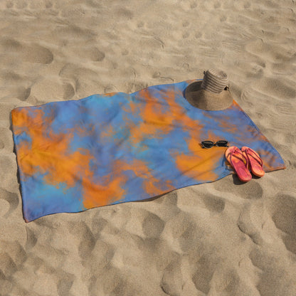 Unisex Adult Beach towel Vertical Style For the USA|320GSM