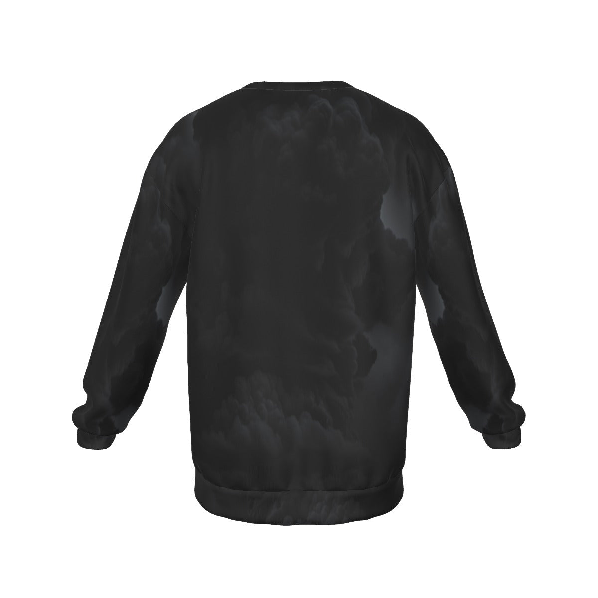 Men's Drop Shoulder Round Neck Long-Sleeved Sweatshirt