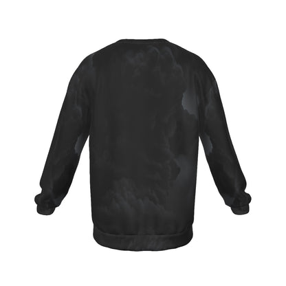 Men's Drop Shoulder Round Neck Long-Sleeved Sweatshirt
