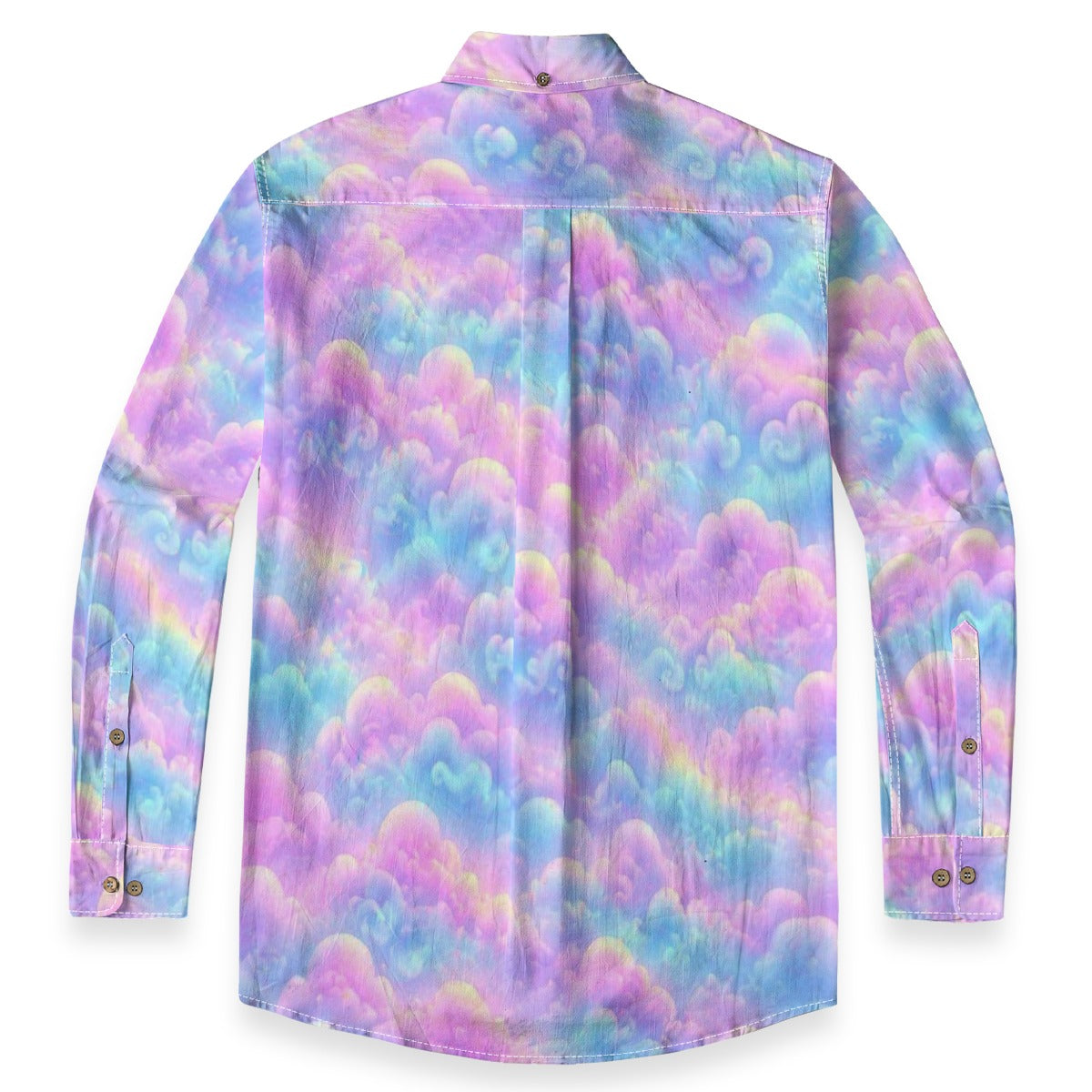 Men's Casual Lapel Long Sleeve Shirt|125GSM Cotton