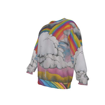 Men's Drop Shoulder Round Neck Long-Sleeved Sweatshirt
