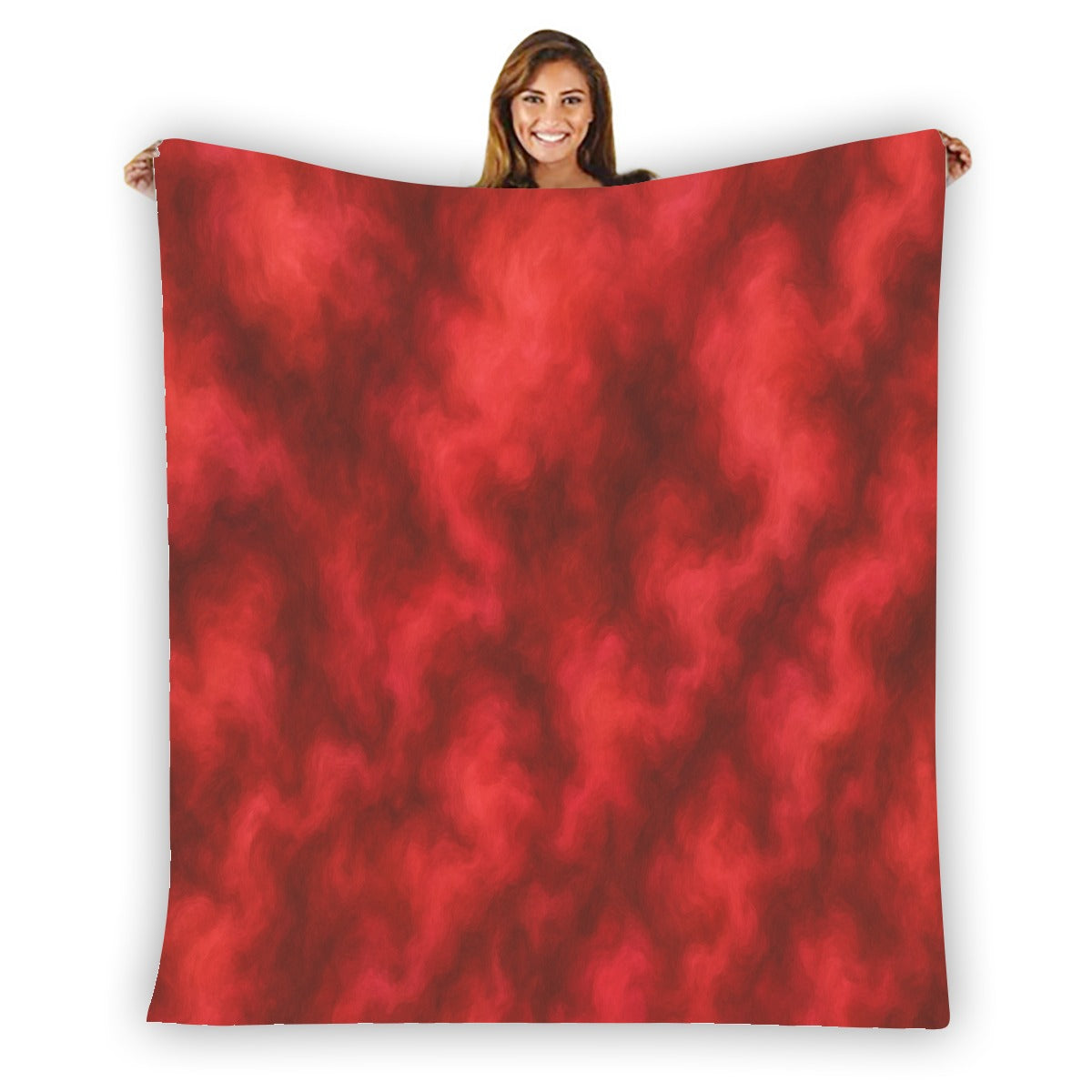 Unisex Single-Side Printing Flannel Blanket