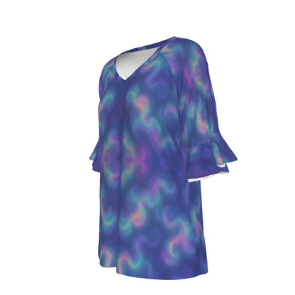 Women's T-shirt With Bell Sleeve