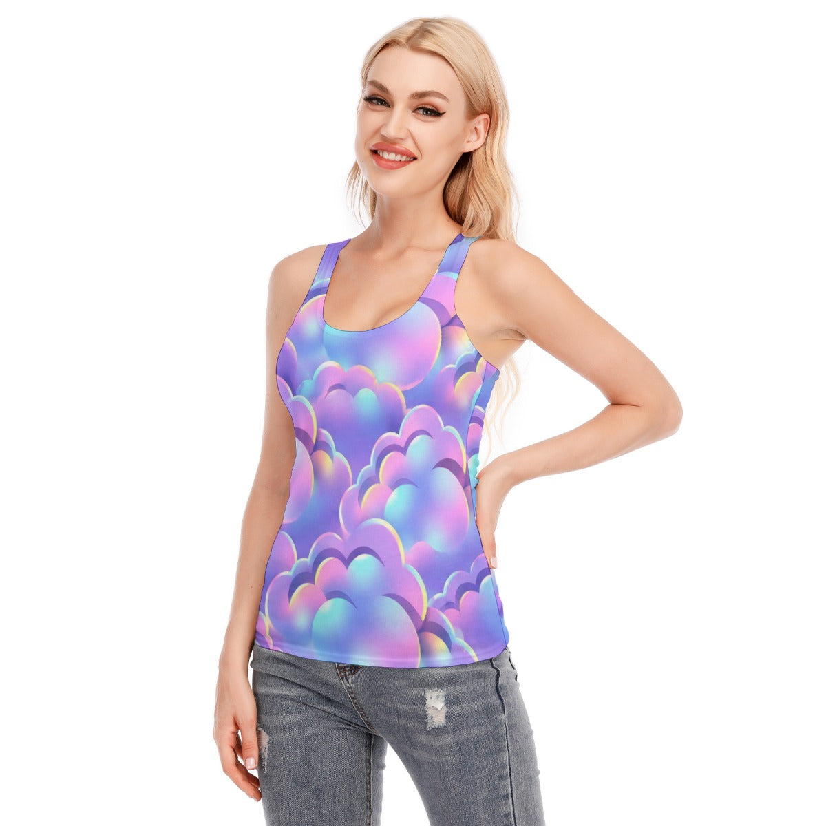 Women's Racer Vest | 190GSM Cotton
