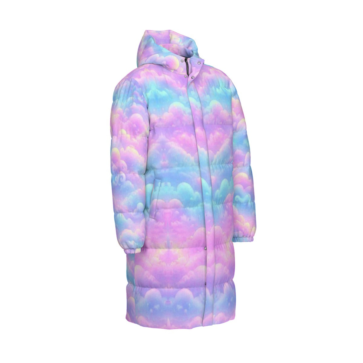 Unisex Long Down Jacket