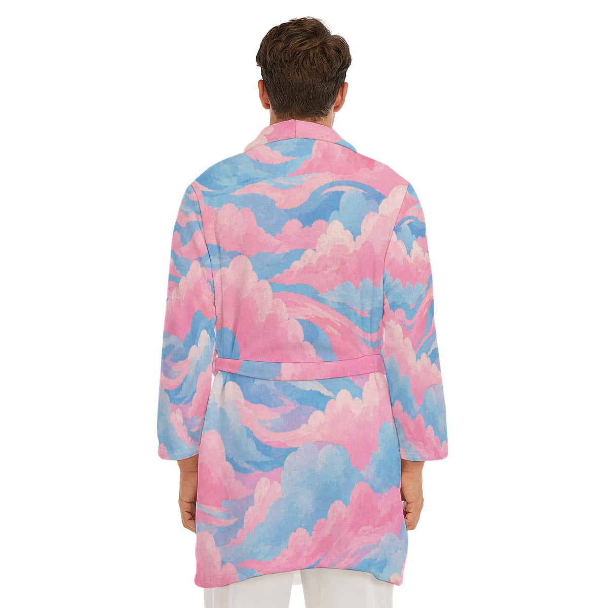 Men's Borg Fleece Robe by O’Nimbus – view 4