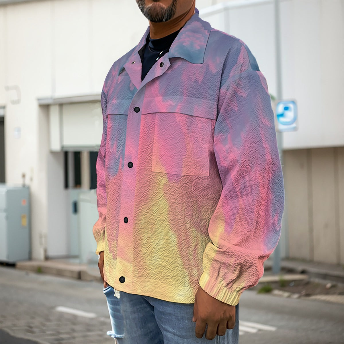 Men's Casual Lapel Jacket