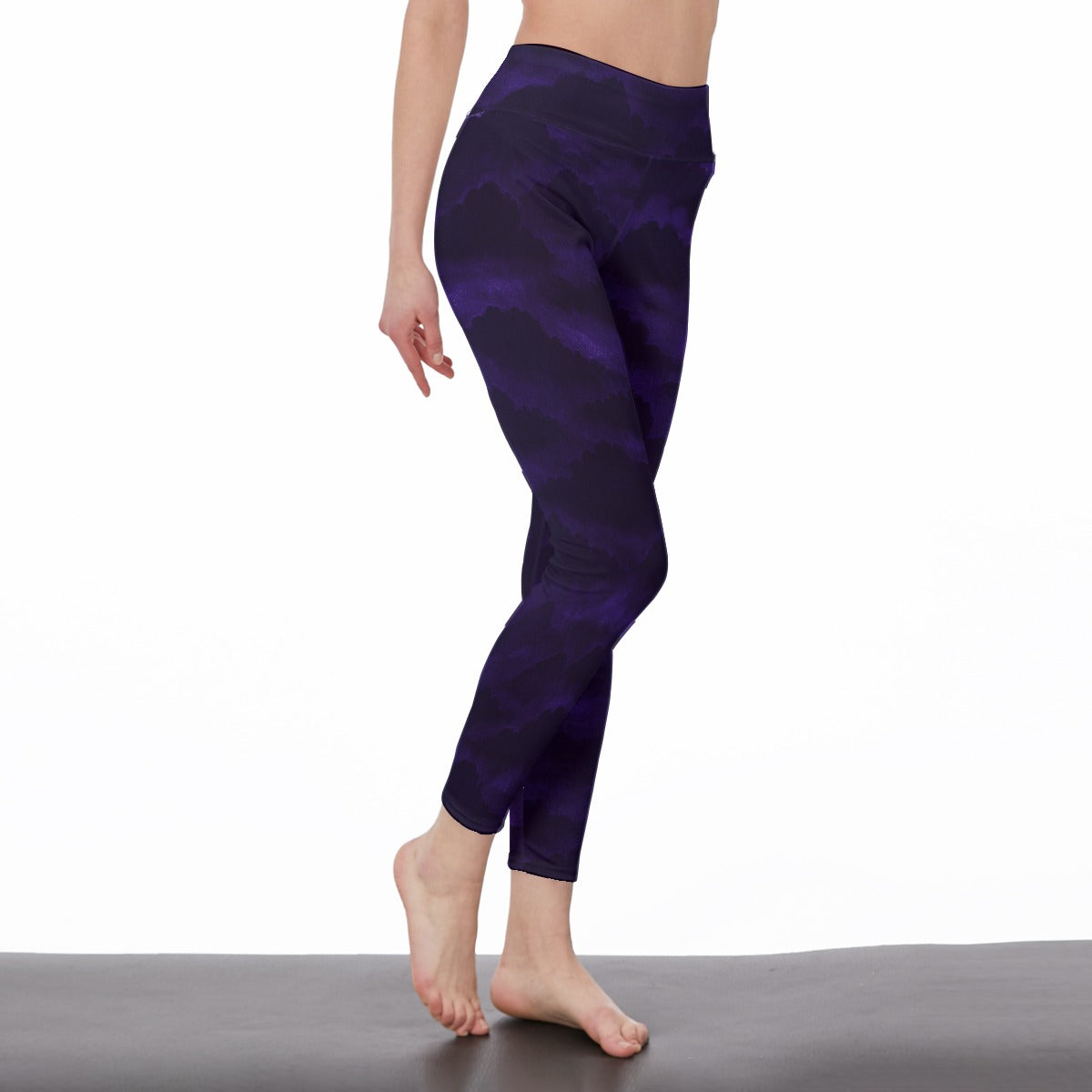 Women's High Waist Leggings | Side Stitch Closure