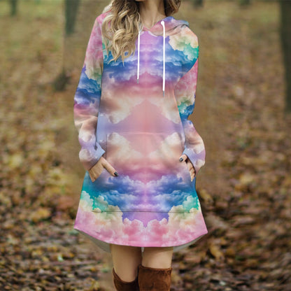 Women's Longline Hoodie Dress