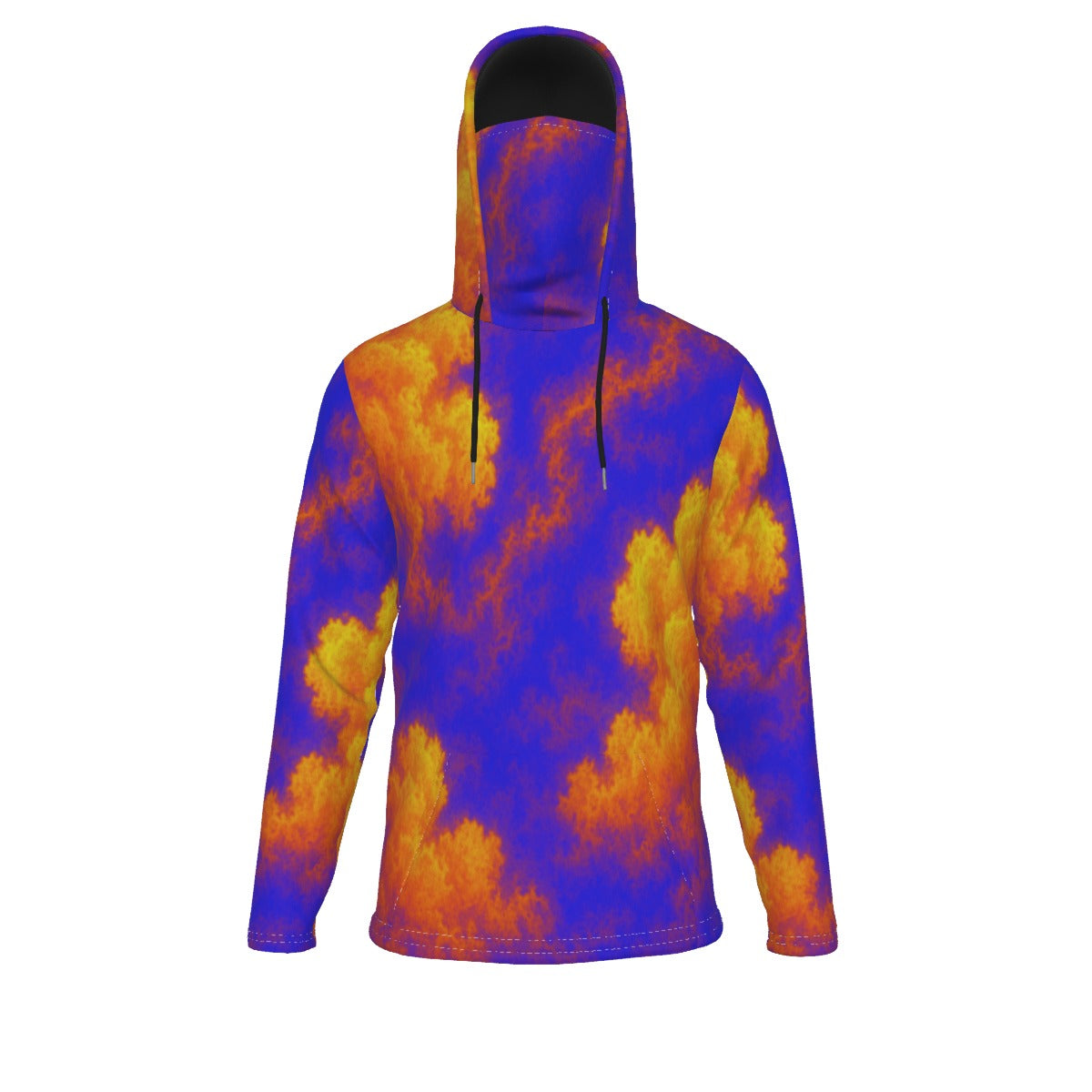 Men's Pullover Hoodie With Mask - view 1