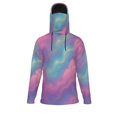 Men's Pullover Hoodie With Mask - view 1