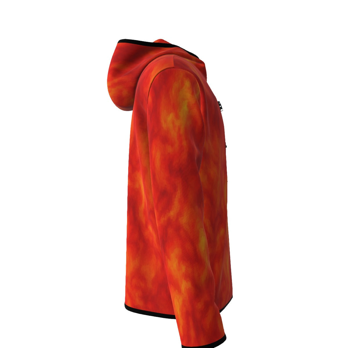 Men's Stylish Hoodie with Thumb Hole Design - view 3