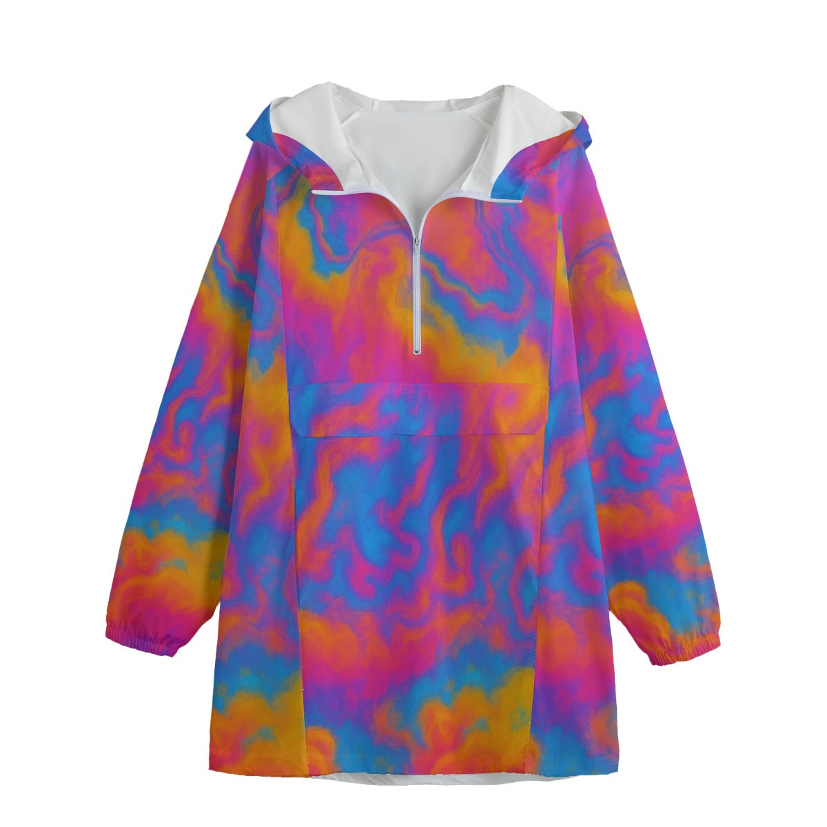 Unisex Windbreaker Long Jacket