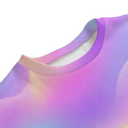 Unisex Drop-shoulder Knitted Fleece Sweater - view 3