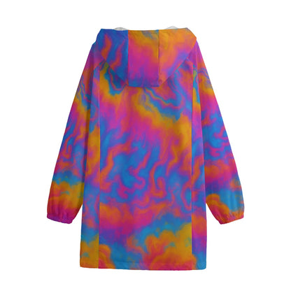 Unisex Windbreaker Long Jacket