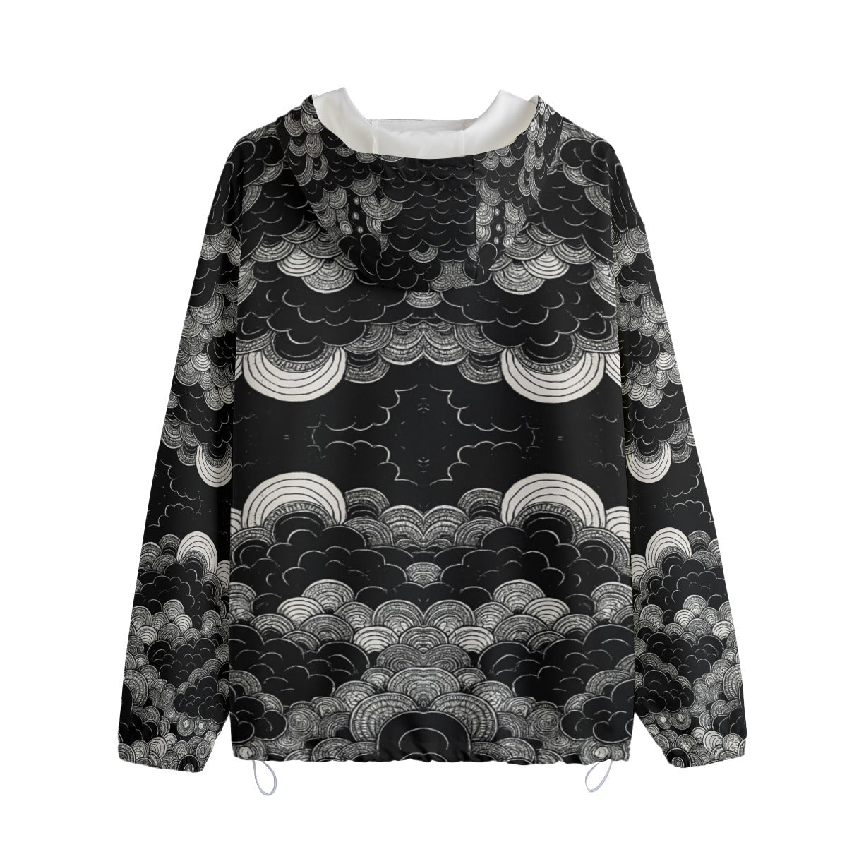 Unisex Pullover Jacket With Zipper Closure