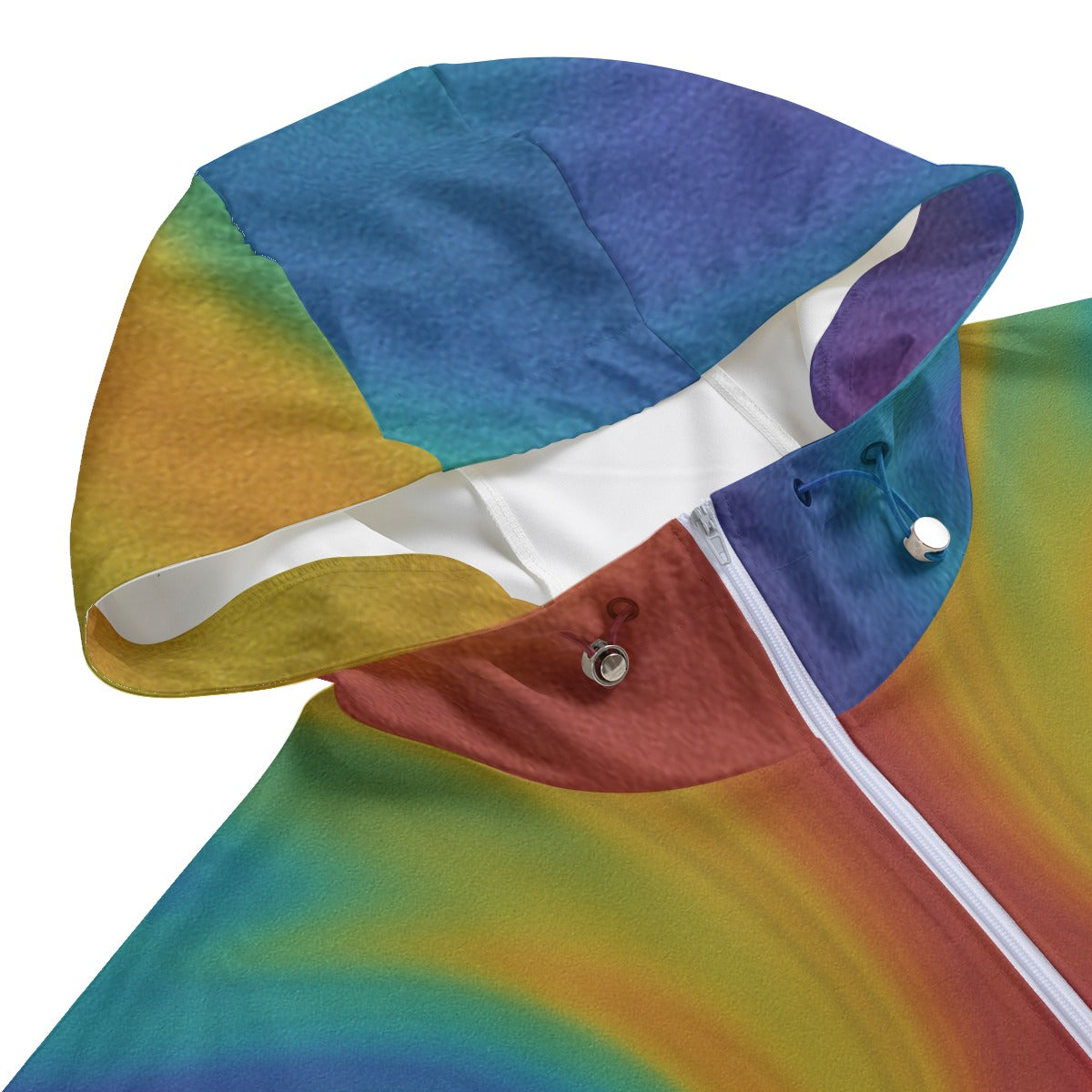 Unisex Pullover Jacket With Zipper Closure