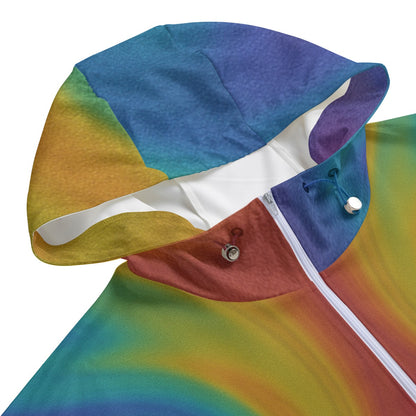 Unisex Pullover Jacket With Zipper Closure