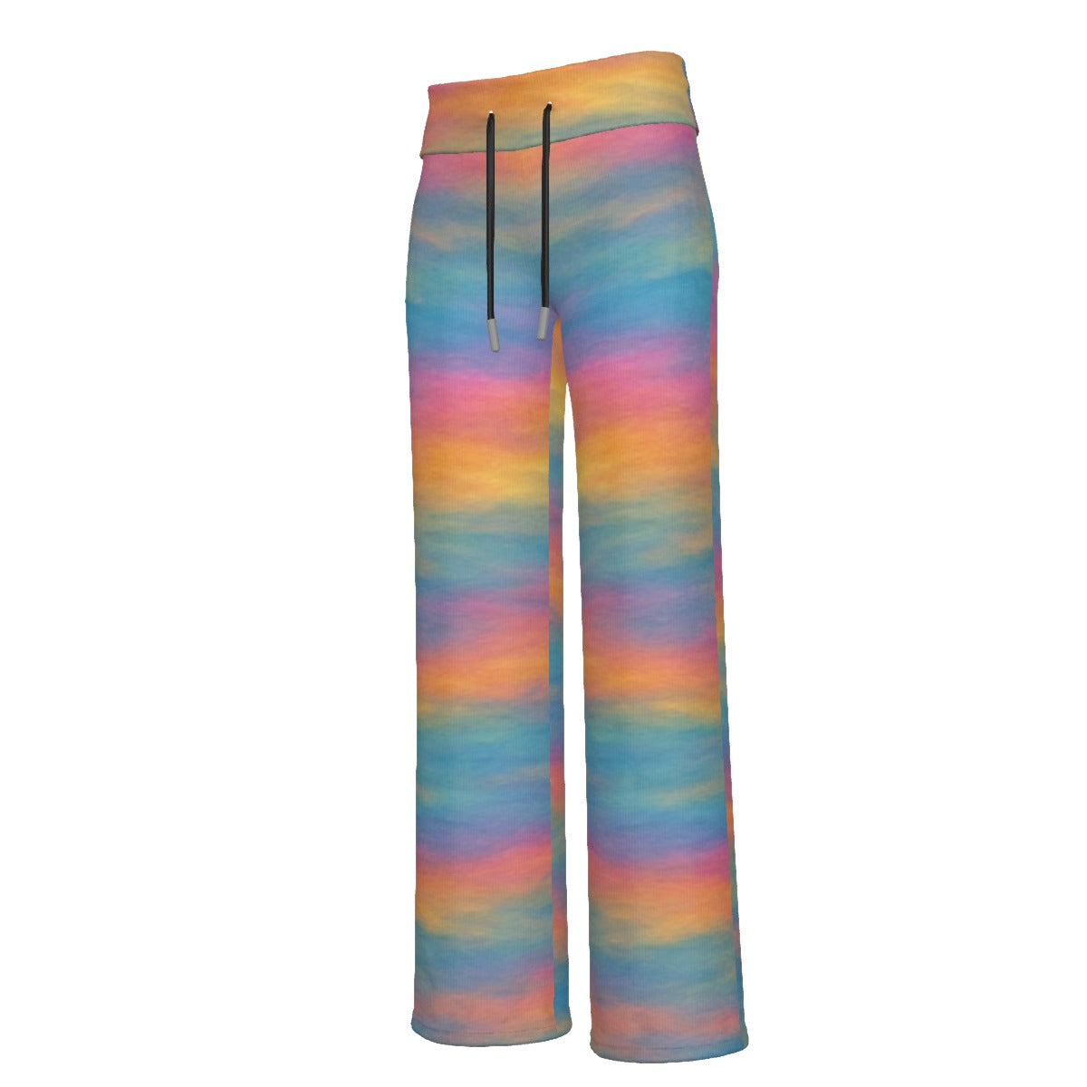 Women's High-waisted Straight-leg Trousers