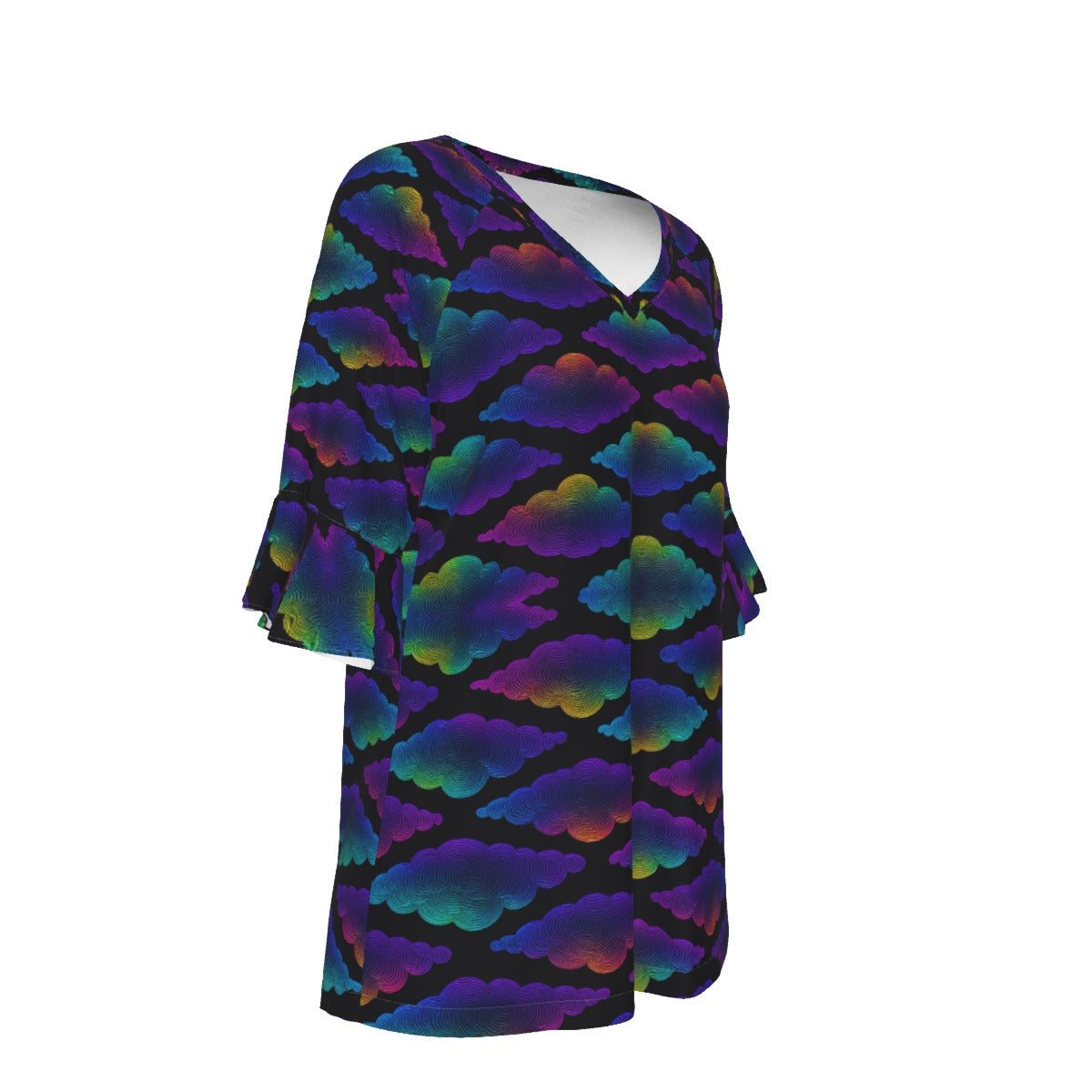 Women's T-shirt With Bell Sleeve