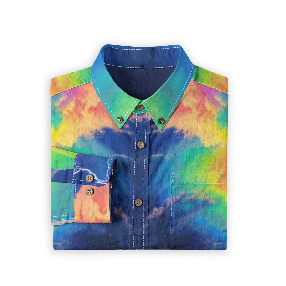 Men's Casual Lapel Long Sleeve Shirt|125GSM Cotton