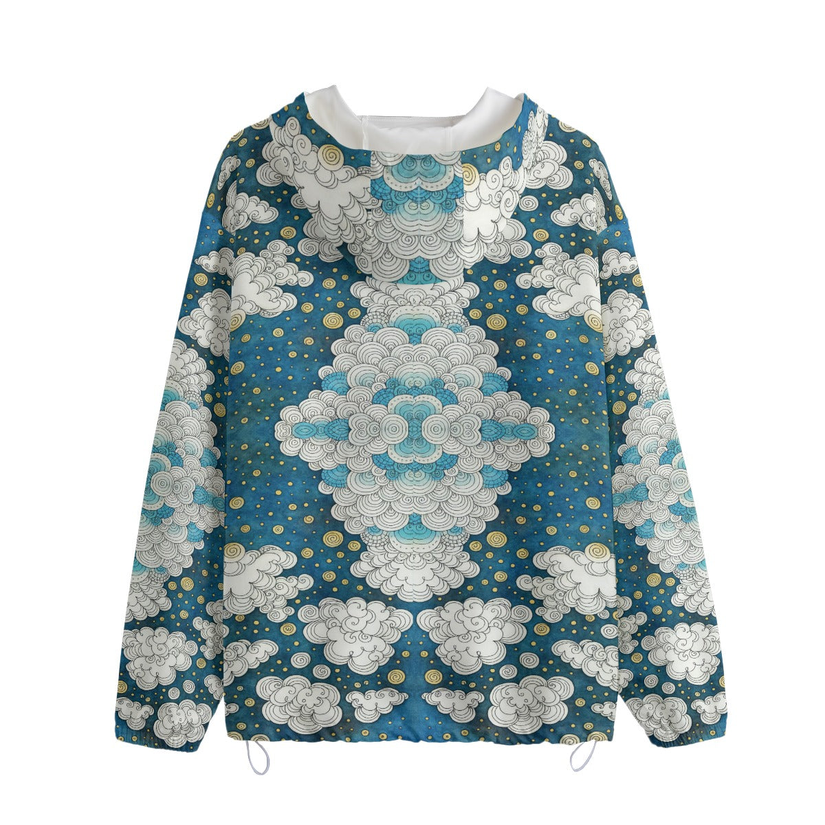 Unisex Pullover Jacket With Zipper Closure