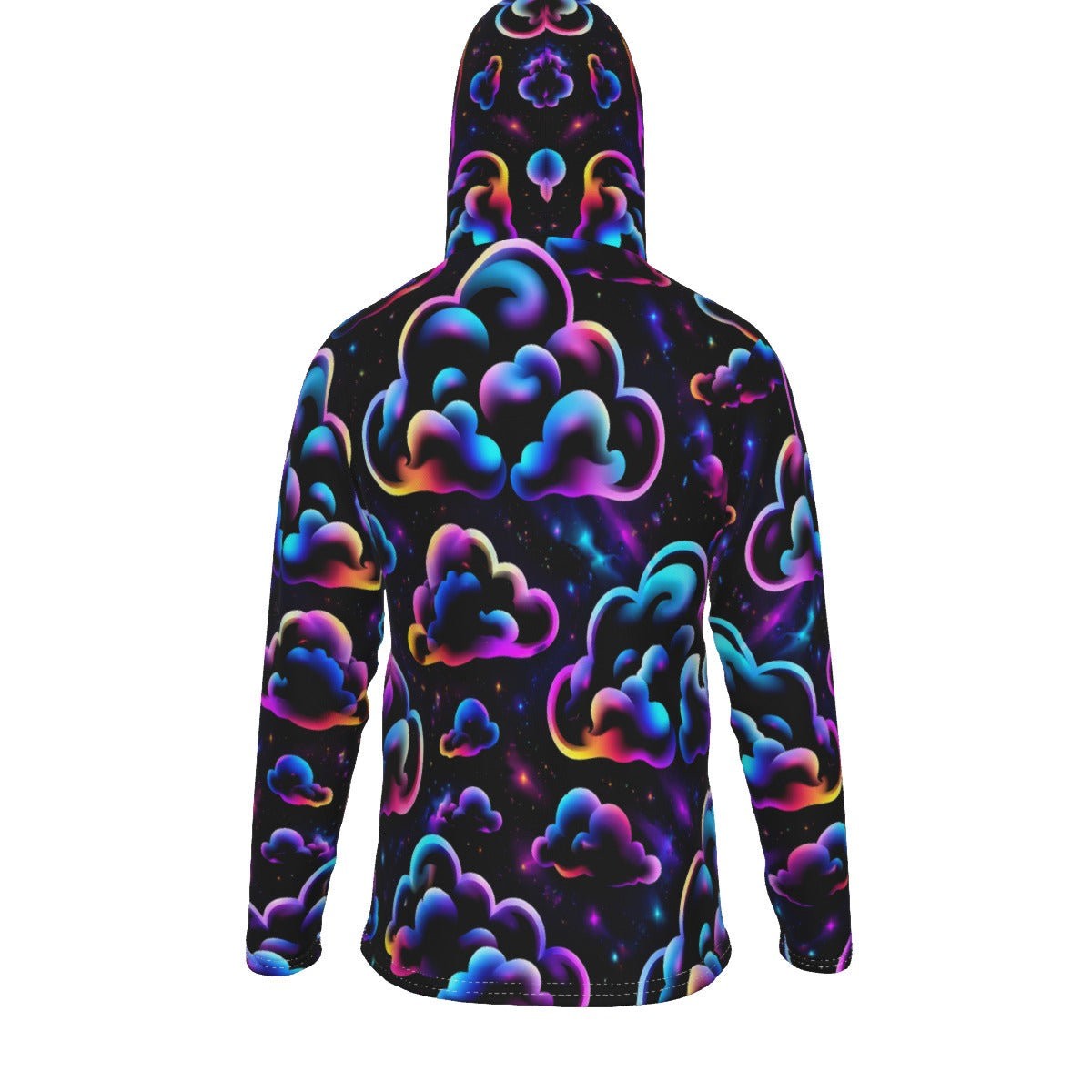 Men's Pullover Hoodie With Mask - view 2