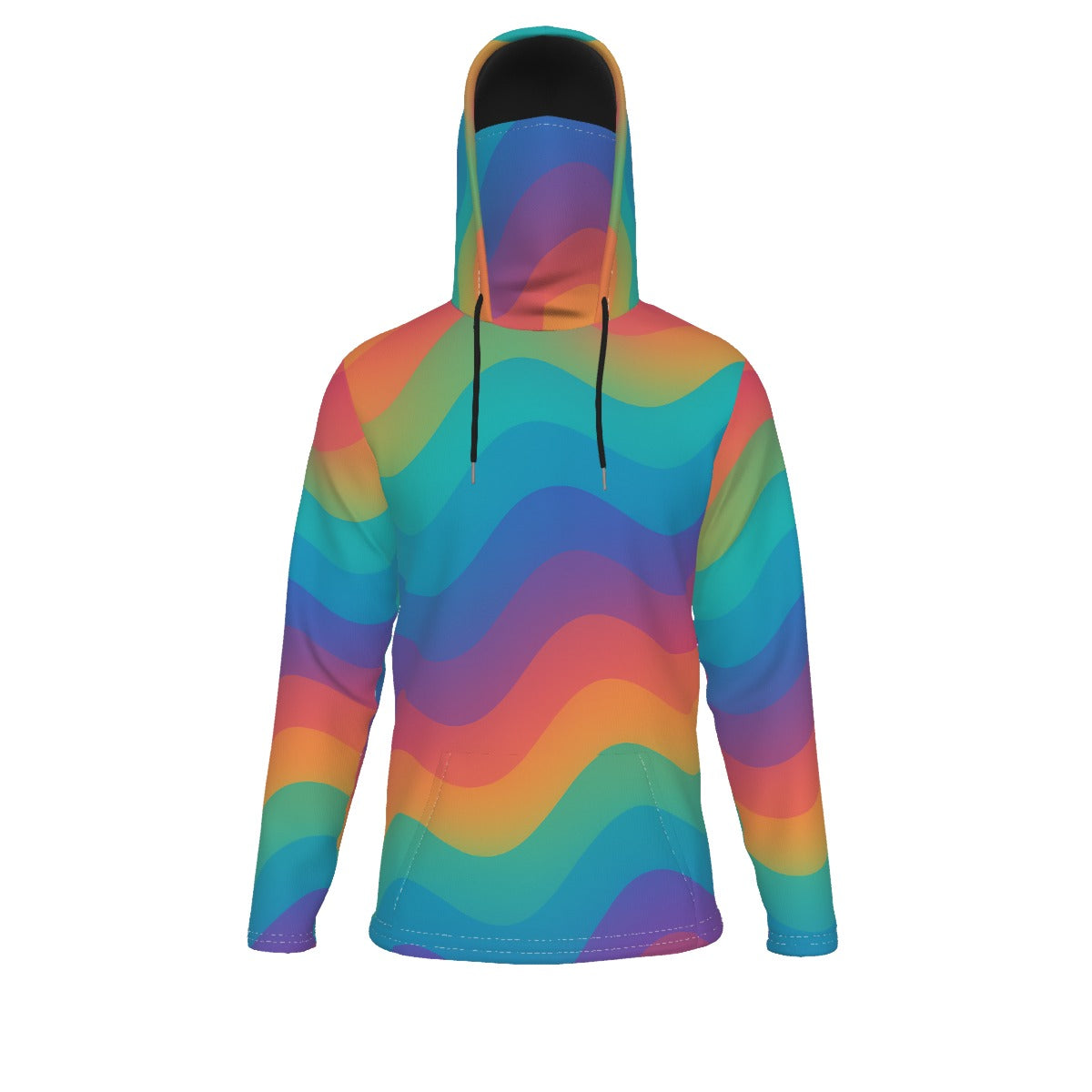 Men's Pullover Hoodie With Mask - view 1