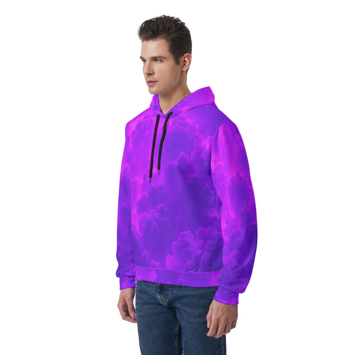 Men's Thicken Pullover Hoodie With Inner Hood